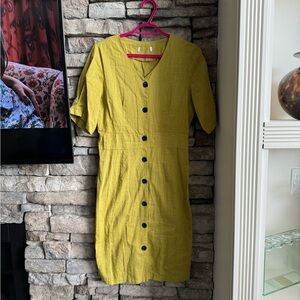 Vintage cotton midi dress